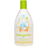 Babyganics Bubble Bath Fragrance Free -- 20 fl oz