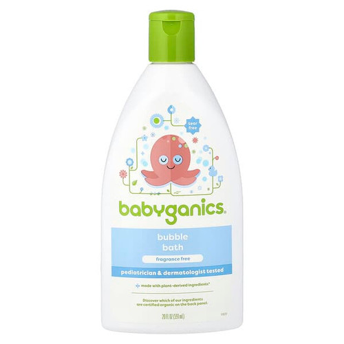 <img alt="Babyganics, Bubble Bath, Fragrance Free, 20 fl oz (591 ml)" title="Babyganics, Bubble Bath, Fragrance Free, 20 fl oz (591 ml),813277012160"