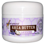 Out of Africa, Raw Shea Butter, Lavender, 4 oz (113 g) (Discontinued Item)