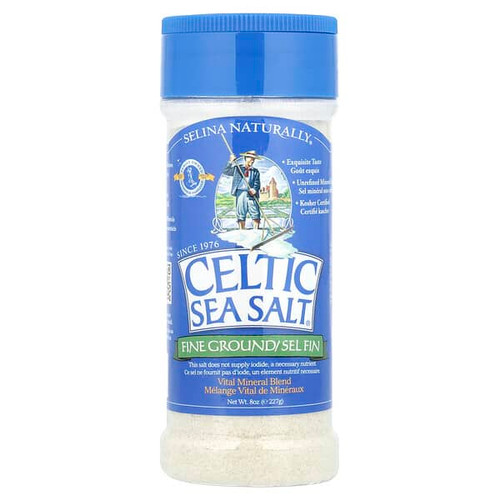 <img alt="Celtic Sea Salt, Fine Ground, Vital Mineral Blend, 8 oz (227 g)" title="Celtic Sea Salt, Fine Ground, Vital Mineral Blend, 8 oz (227 g),728060107209"