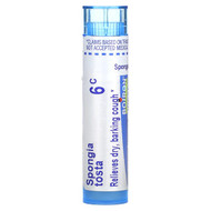 <img alt="Boiron, Spongia Tosta, 6C, Dry Cough Relief, Approx 80 Pellets" title="Boiron, Spongia Tosta, 6C, Dry Cough Relief, Approx 80 Pellets,306960698081"