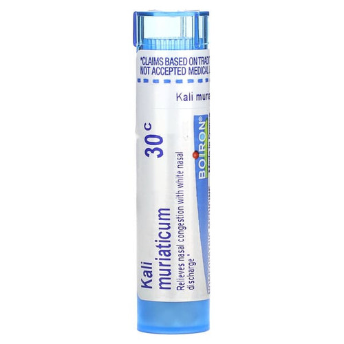 <img alt="Boiron, Kali Muriaticum, 30C, Nasal Congestion Relief, Approx 80 Pellets" title="Boiron, Kali Muriaticum, 30C, Nasal Congestion Relief, Approx 80 Pellets,306960406136"