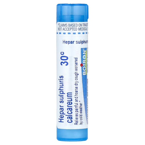 <img alt="Boiron, Hepar Sulphuris Calcareum, 30C, Dry Cough Relief, Approx. 80 Pellets" title="Boiron, Hepar Sulphuris Calcareum, 30C, Dry Cough Relief, Approx. 80 Pellets,306960363132"