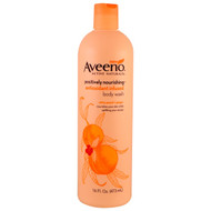 Aveeno, Positively Nourishing Antioxidant Infused Body Wash, White Peach + Ginger, 16 fl oz (473 ml)