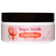 Madre Labs, Sugar Scrub, Tropical Mango, Gentle Exfoliator with Argan & Marula Oils + Shea Butter, 8 oz. (227 g)