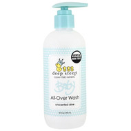 Deep Steep Baby All-Over Wash Unscented Aloe -- 10 fl oz