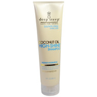 3 PACK of Deep Steep Coconut Oil High Shine Shampoo -- 10 fl oz