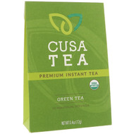 Cusa Tea, Organic, Green Tea, 10 Individual Servings, 0.04 oz (1.2 g) Each