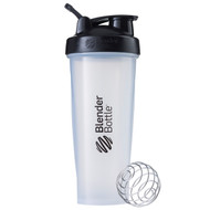 Blender Bottle, BlenderBottle, Classic With Loop, Black/Clear, 32 oz