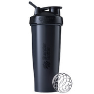 Blender Bottle, BlenderBottle, Classic With Loop, Black, 32 oz