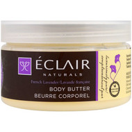 Eclair Naturals, Body Butter, French Lavender, 4 oz (113 g)