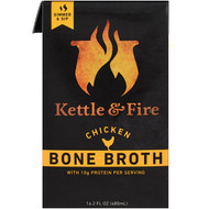 Kettle & Fire, Bone Broth, Chicken, 16.2 fl oz (480 ml) (Discontinued Item)