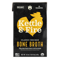 <img alt="Kettle & Fire, Bone Broth, Classic Chicken, 16.9 oz (479 g)" title="Kettle & Fire, Bone Broth, Classic Chicken, 16.9 oz (479 g),851702007022"