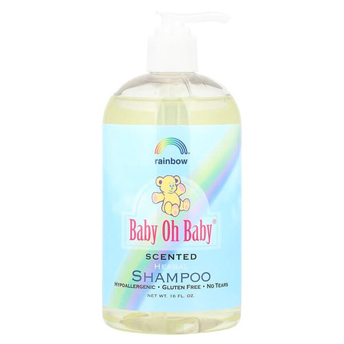 <img alt="Rainbow Research, Baby Oh Baby, Herbal Shampoo, Scented, 16 fl oz" title="Rainbow Research, Baby Oh Baby, Herbal Shampoo, Scented, 16 fl oz,000518200145"