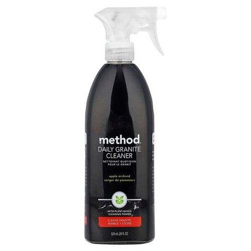 <img alt="Method, Daily Granite Cleaner, Apple Orchard, 28 fl oz (828 ml)" title="Method, Daily Granite Cleaner, Apple Orchard, 28 fl oz (828 ml),817939000656"
