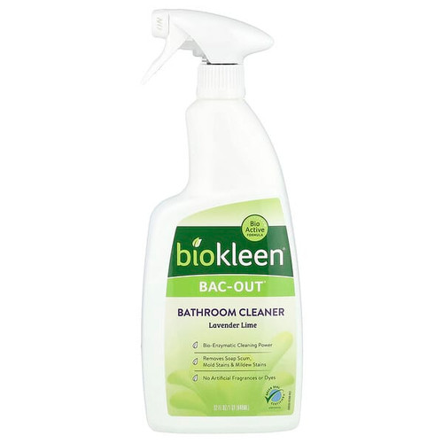 <img alt="Biokleen, Bac Out, Bathroom Cleaner, Lavender Lime, 32 fl oz (946 ml)" title="Biokleen, Bac Out, Bathroom Cleaner, Lavender Lime, 32 fl oz (946 ml),717256000288"