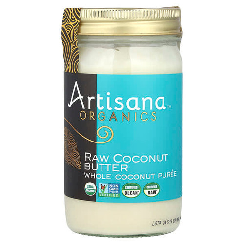 <img alt="Artisana, Organics, Raw Coconut Butter, 14 oz (397 g)" title="Artisana, Organics, Raw Coconut Butter, 14 oz (397 g),870001002583"