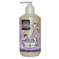 Alaffia, Everyday Shea, Shampoo & Body Wash, Babies & Kids, Lemon Lavender, 16 fl oz (475 ml)