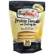 3 PACK OF FlapJacked, Protein Pancake and Baking Mix, Buttermilk, 12 oz (340 g)