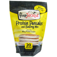 FlapJacked, Protein Pancake and Baking Mix, Banana Hazelnut, 12 oz (340 g)