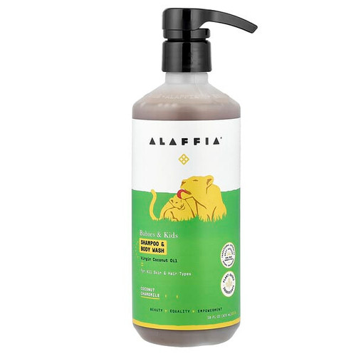 <img alt="Alaffia, Babies & Kids, Shampoo & Body Wash, Coconut Chamomile, 16 fl oz (473 ml)" title="Alaffia, Babies & Kids, Shampoo & Body Wash, Coconut Chamomile, 16 fl oz (473 ml),841320107808"
