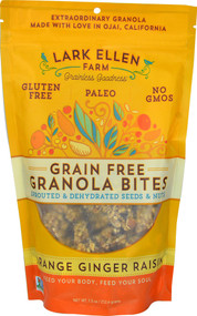 Lark Ellen Farm Grain Free Granola Bites  Orange Ginger Raisin - 7.5