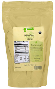 3 PACK of Vitaco Certified Organic Hemp Seed Shelled & Raw -- 13 oz (368 g)
