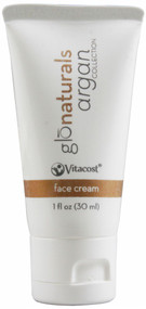 3 PACK of Glonaturals Argan Collection - Face Cream with Hyaluronic Acid - Non-GMO -- 1 fl oz