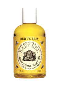 3 PACK of Burts Bees Baby Nourishing Baby Oil 100% Natural Baby Skin Care -- 4 fl oz