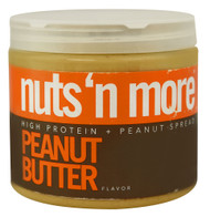 3 PACK of Nuts N More High Protein Peanut Spread Peanut Butter -- 16 oz