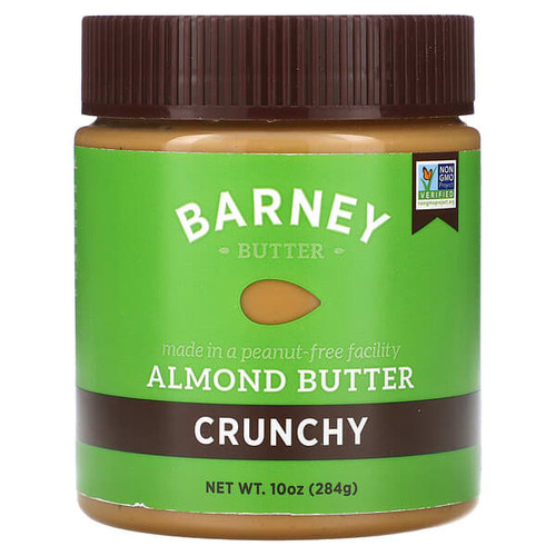 <img alt="Barney Butter, Almond Butter, Crunchy, 10 oz (284 g)" title="Barney Butter, Almond Butter, Crunchy, 10 oz (284 g),094922149992"