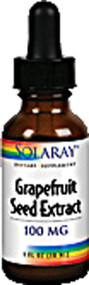 Solaray, Grapefruit Seed Extract - 100 mg - 1 fl oz