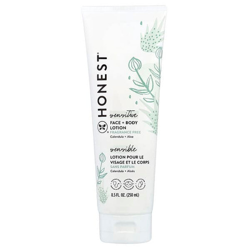 <img alt="The Honest Company, Sensitive, Face + Body Lotion, Fragrance Free, 8.5 fl oz (250 ml)" title="The Honest Company, Sensitive, Face + Body Lotion, Fragrance Free, 8.5 fl oz (250 ml),817810012204"