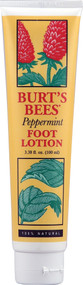 3 PACK of Burts Bees Peppermint Foot Lotion -- 3.38 fl oz