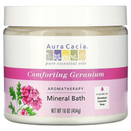 <img alt="Aura Cacia, Aromatherapy Mineral Bath, Comforting Geranium, 16 oz (454 g)" title="Aura Cacia, Aromatherapy Mineral Bath, Comforting Geranium, 16 oz (454 g),051381885212"