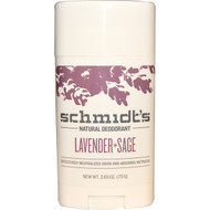 Schmidts Natural Deodorant, Natural Deodorant, Lavender + Sage, 3.25 oz (92 g)