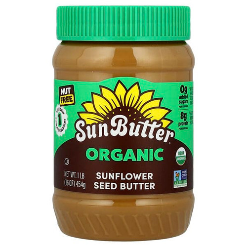 <img alt="SunButter, Organic Sunflower Seed Butter, 16 oz (454 g)" title="SunButter, Organic Sunflower Seed Butter, 16 oz (454 g),737539190499"