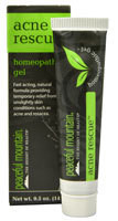 3 PACK of Peaceful Mountain Acne Rescue Homeopathic Gel -- 0.5 oz