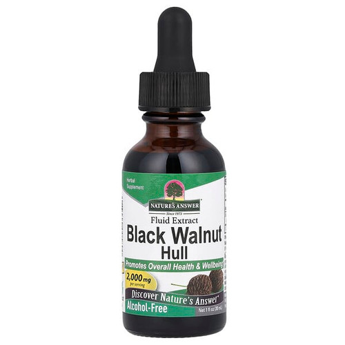 <img alt="Natures Answer, Black Walnut Hull, Fluid Extract, Alcohol-Free, 2,000 mg, 1 fl oz (30 mL)" title="Natures Answer, Black Walnut Hull, Fluid Extract, Alcohol-Free, 2,000 mg, 1 fl oz (30 mL),083000005800"