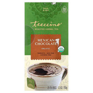 <img alt="Teeccino, Organic Roasted Herbal Tea, Mexican Chocolate, Caffeine Free, 25 Tea Bags, 5.3 oz (150 g)" title="Teeccino, Organic Roasted Herbal Tea, Mexican Chocolate, Caffeine Free, 25 Tea Bags, 5.3 oz (150 g),795239401314"