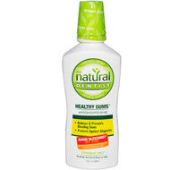 The Natural Dentist, Healthy Gums, Antigingivitis / Antiplaque Rinse, Peppermint Twist, 16.9 fl oz (500 ml)