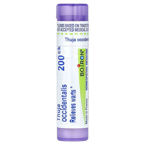 <img alt="Boiron, Thuja Occidentalis, 200CK, Wart Relief, Approx 80 Pellets" title="Boiron, Thuja Occidentalis, 200CK, Wart Relief, Approx 80 Pellets,306960735311"
