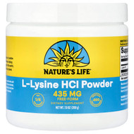 <img alt="Natures Life, L-Lysine HCI Powder, 435 mg, 7 oz (200 g)" title="Natures Life, L-Lysine HCI Powder, 435 mg, 7 oz (200 g),040647512306"