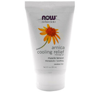 3 PACK of Now Foods, Solutions, Arnica Soothe Massage Gel, 2 fl oz (59 ml)