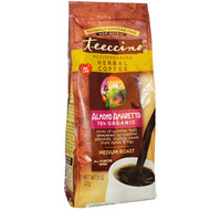 Teeccino, Mediterranean Herbal Coffee, Medium Roast, Almond Amaretto, Caffeine Free, 11 oz (312 g)