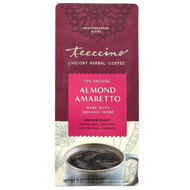 <img alt="Teeccino, Chicory Herbal Coffee, Almond Amaretto, Medium Roast, Caffeine Free, 11 oz (312 g)" title="Teeccino, Chicory Herbal Coffee, Almond Amaretto, Medium Roast, Caffeine Free, 11 oz (312 g),795239800308"