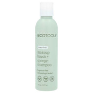 <img alt="EcoTools, Makeup Brush + Sponge Shampoo, Fragrance Free, 6 fl oz (177 ml)" title="EcoTools, Makeup Brush + Sponge Shampoo, Fragrance Free, 6 fl oz (177 ml),079625013115"