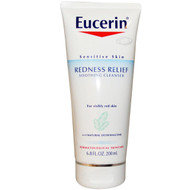 Eucerin, Redness Relief, Cleansing Gel, Fragrance Free, 6.8 fl oz (200 ml)
