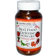 Eclectic Institute, Raw Red Food Defence POW-der, Tomato Plus 6, 4.3 oz (123 g)