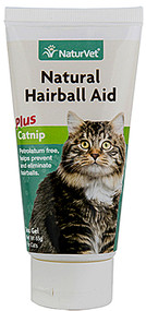 3 PACK of NaturVet Natural Hairball Aid with Catnip -- 3 oz